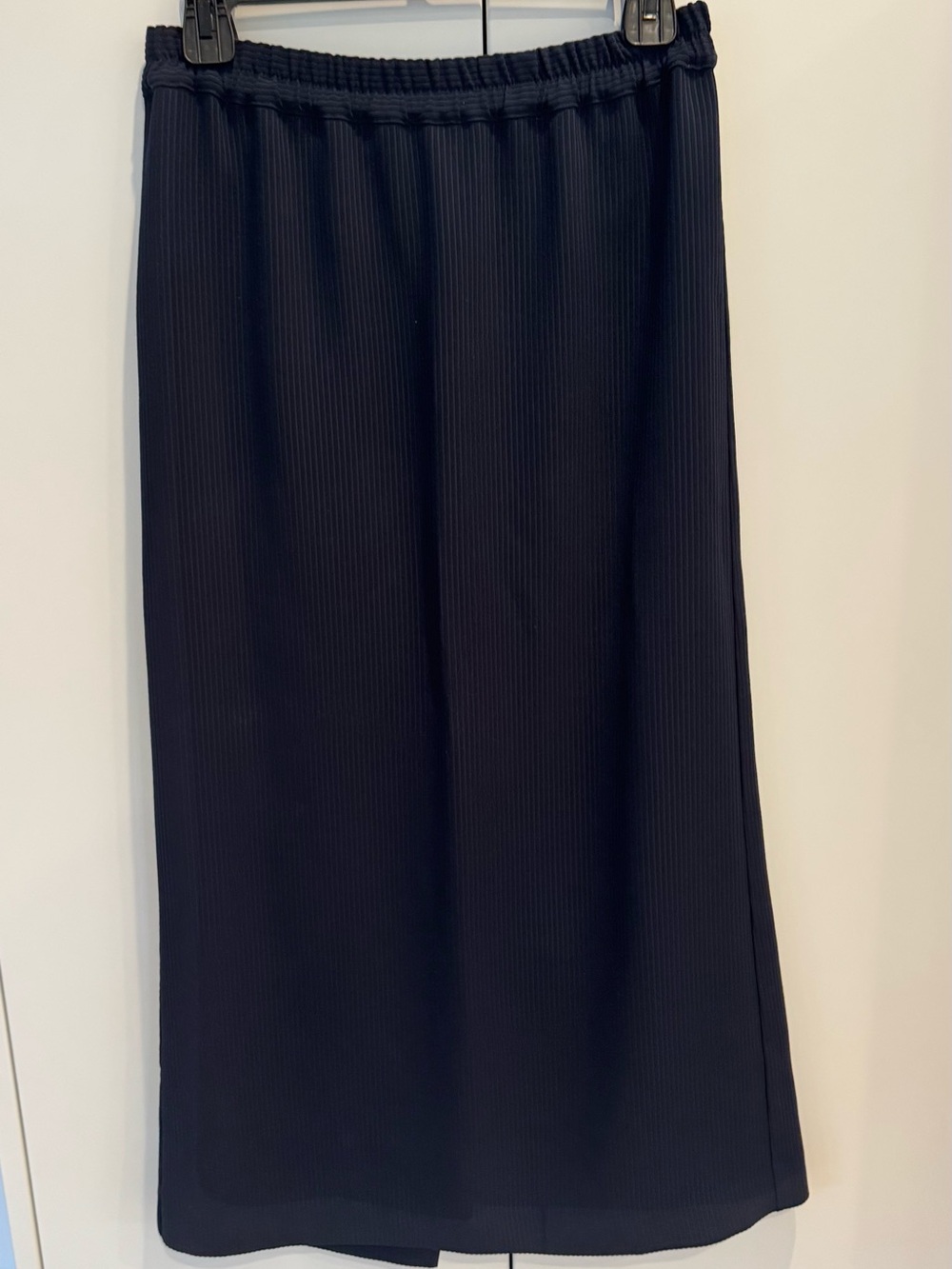 Club Monaco Black Ribbed Tee